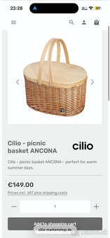 Piknikový kôš Cilio Ancona - 3