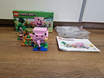 Lego 21268 Minecraft-Domček prasiatka - 3