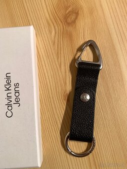 klučenka kožená na kluče Calvin Klein carabine - 3