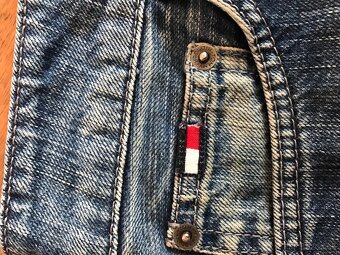 NOVÁ TOMMY HILFIGER originál damska jeansova sukna S/M - 3