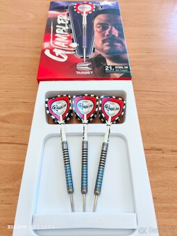 Šípky steel TARGET Danny Baggish Gen1 21g (90% volfrám) - 3