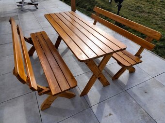 Záhradný nabytok pivný set - doprava po Slovensku 20€ - 3