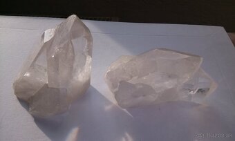 2x 350 g horský krištáľ, drúza - 3