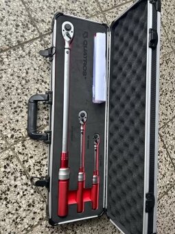 Momentové kľúče QUATROS sada 3ks, 2-330Nm - 3