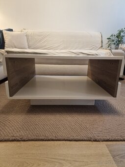 Konferencny stolik biely - 3