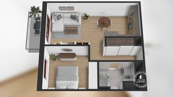 AXIS REAL | 2-izb. byt s balkónom, ZWIRN, BA II. Ružinov, Sv - 3