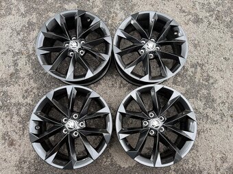 ORIGINAL ŠKODA SCALA/KAMIQ DISKY 5x100 R16 BLACK TOP - 3