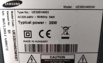 Televízor Samsung UE32EH4003 - 3