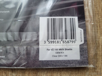 PINLOCK 70 – Clear vložka pre SHARK helmy VZ160 MVX Shields - 3