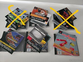 prazdne krabice + knizky na PS1 hry 10e/ks - 3