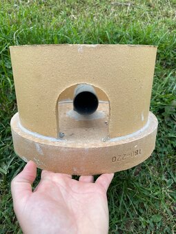 Miska na kondenz ZOP, šamotový tmel Rudomal - 3