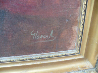 Armin Glatter dáma s cigaretou akt - 3