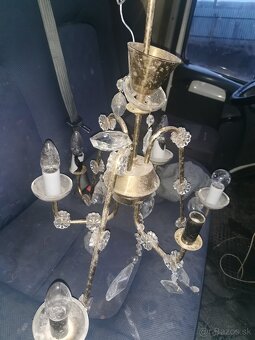 Retro kryštálový luster - 3