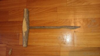 Stará ručná vŕtačka nebožiec hoblíky - 3