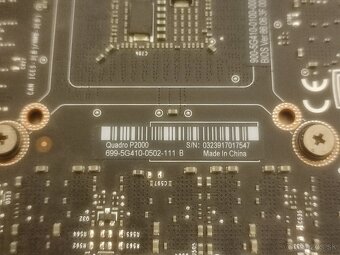 VGA nVidia Quadro P2000 - 3