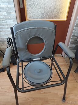 Toaletná Kovová Stolička - 3