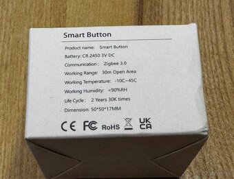 Tlačidlo ZigBee (magnetické) - 3