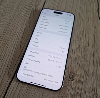 Apple iphone 16 pro max 256gb púštny titan - 3