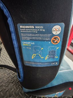 Detská autosedačka Ricokids MASSI - 3