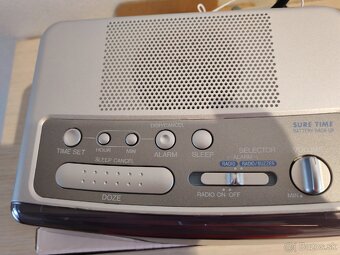 Rádio budík Panasonic - 3