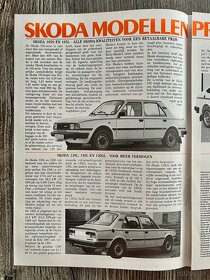 Prospekt Škoda 105 / 120 / 130 / 130LR / Rapid ( 1986 ) NL - 3