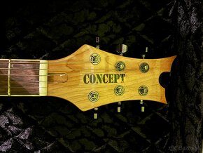 Predam/vymenim rucne vyrobenu gitaru GV Concept + kufor - 3