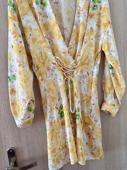 Zara letne saty s dlhym rukavom - 3
