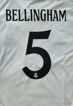 Detský dres Real Madrid - BELLINGHAM - home - 3
