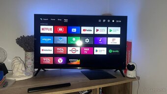 Predám TCL Android TV 32” – ešte rok v záruke + LED podsviet - 3
