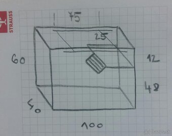 Predám nové akvárium s podstavcom - 3