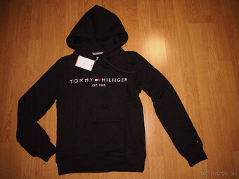 Tommy Hilfiger dámska mikina tmavomodrá s kapucnou - 3