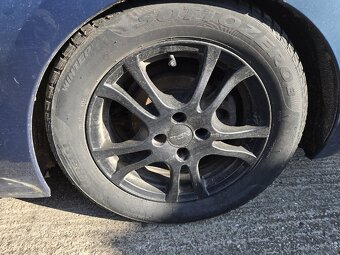 Hliníkové disky 4x108 + zimné pneu 215/55r16 - 3