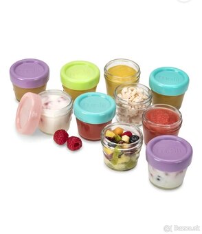 Sklenené dózičky Melii 118ml - 12 ks - 3