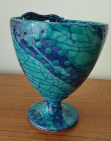 Originál keramická váza - Morvay Zsuzsa - 3