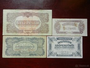 Staré Maďarské bankovky - 3