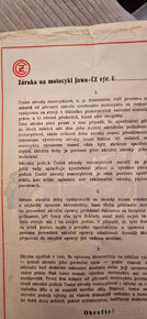 Technicky preukaz JAWA-ČZ 175 - 3