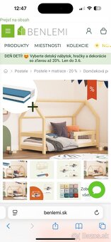 Detska postielka benlemi - 3