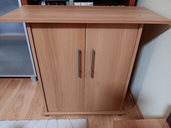 Zachovalá obývacia stena, TV stolík, stolík pod akvárium - 3