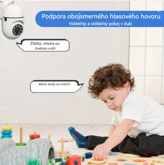 Wi-Fi Bezpečnostná Kamera + 64 GB SD karta - 3