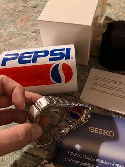 PEPSI Seiko 5 38mm nenosené - 3