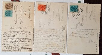 staré pohľadnice miest, blahoprajné pohľadnice,.... - 3