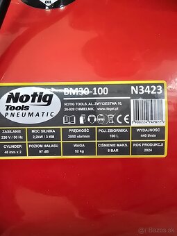 Kompresor 100L 230V - 3