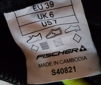 Fischer XJ Sprint junior veľ. 39 - topánky na bežky - 3