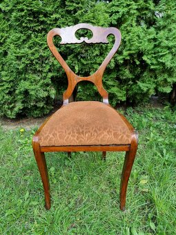 Biedermeier párové stoličky - 3