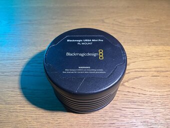 Blackmagic URSA Mini Pro PL mount - 3
