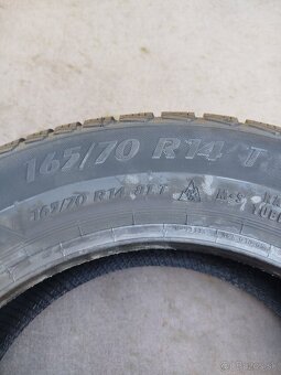 165/70/14 zimné - 3