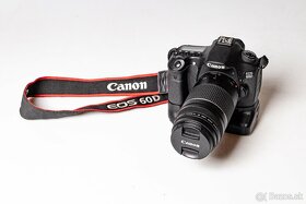 Predám zrkadlovku Canon 60D + objektív 75-300mm F/4-5,6 III - 3