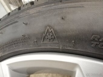 Alu disky 5x100 r17 zimné pneumatiky 215/45 r17 nové - 3