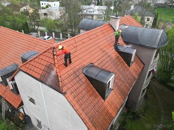 Čistenie striech, fasády, hrobov, zámkovej dlažby - 3