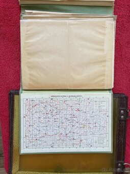 Vojenská mapa MNO 1967 "Výhradne pro služební potřebu" a o - 3